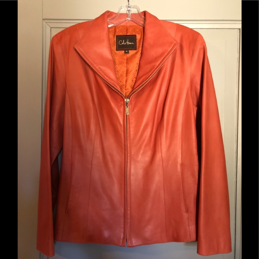 Cole Haan leather jacket